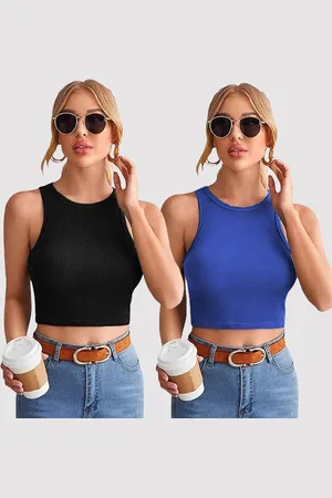 Mast & Harbour Cotton Crop Top