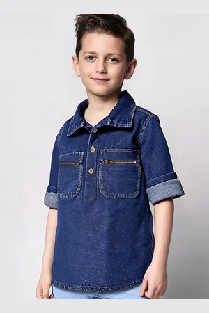 ARIAS Boys Opaque Casual Shirt