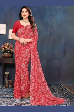 Saadhvi Pure Georgette Saree
