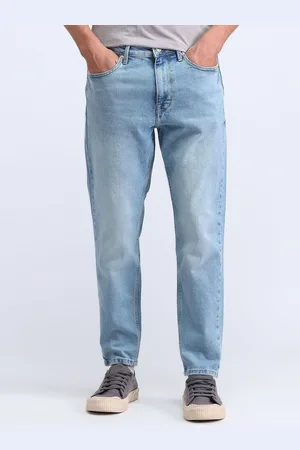 Flying Machine Men Relaxed Fit Light Fade Stretchable Jeans