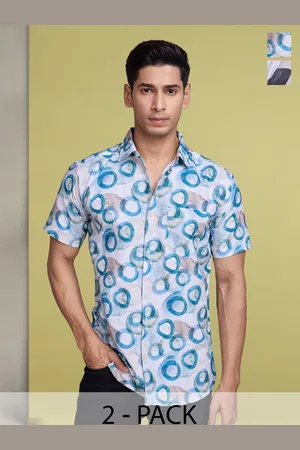Moda Rapido Men Standard Floral Opaque Printed Casual Shirt