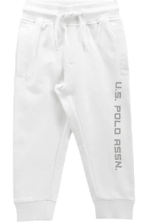 Ralph Lauren Boys Typography Printed Mid-Rise Jogger