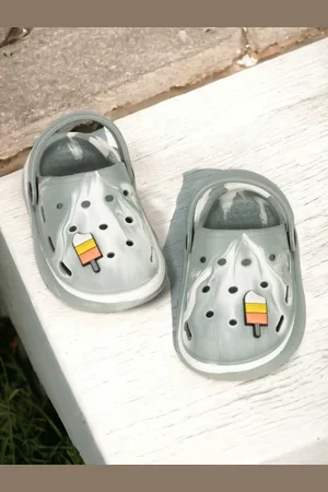 Lil Lollipop Kids Marble Look Anti-Slip Clogs