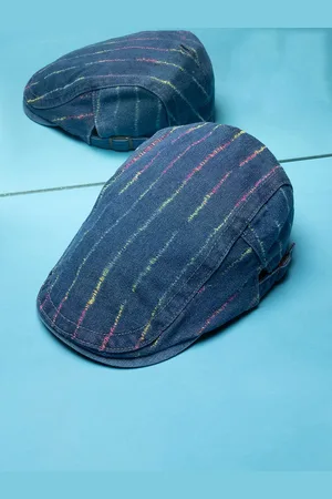 French Accent Men Baseball Self Design Cap