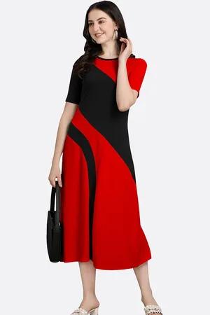 DressBerry Colourblocked Maxi Dress