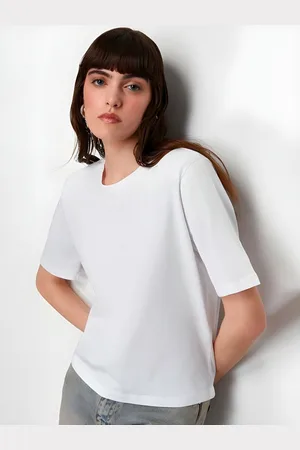 Moda Rapido Women Graphic Printed Round Neck Cotton Oversized T-shirt