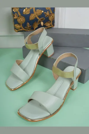 Walkfree Women Open Toe Block Heel Sandals