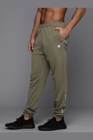 HRX Men Regular Fit Rapid-Dry Running Joggers