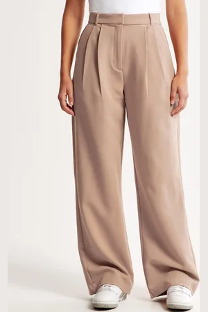 Chemistry Women Ultra Flared High-Rise Pleated Trousers