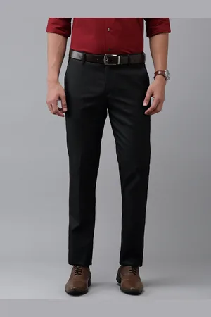 Arrow Men Checked Tailored Fit Formal Trousers