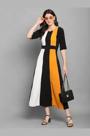 DressBerry Colourblocked Maxi Dress