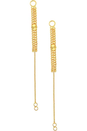 DIVASTRI Teardrop Shaped Ear Cuff Earrings