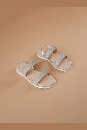 Lifestyle Girls Embellished Open Toe Flats