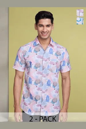 Moda Rapido Men Standard Floral Opaque Printed Casual Shirt