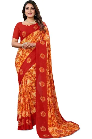 Moda Rapido Tie and Dye Printed Saree