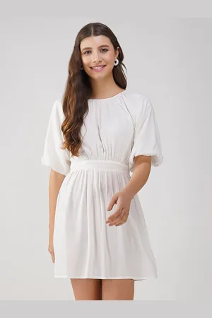 HERE&NOW Women Fit & Flare Mini Dress