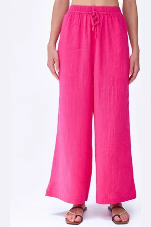 COVER STORY Women Cotton Wide Leg Trouser