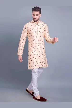SHIWAM ETHNIX Printed Regular Straight Kurta with Pyjamas