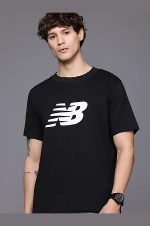 New Balance Brand Logo Printed Pure Cotton Sports T-shirt