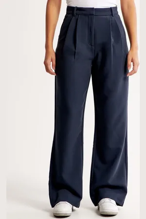 Chemistry Women Ultra Flared High-Rise Pleated Trousers