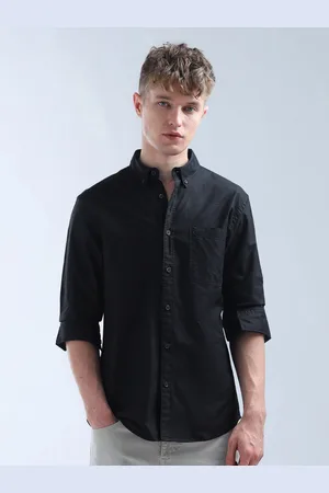 Flying Machine Men Slim Fit Opaque Casual Shirt
