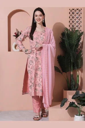 Stylee Lifestyle Printed Pure Cotton Unstitched Dress Material