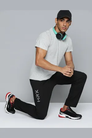 HRX Men Brand Logo Detail Track Pants