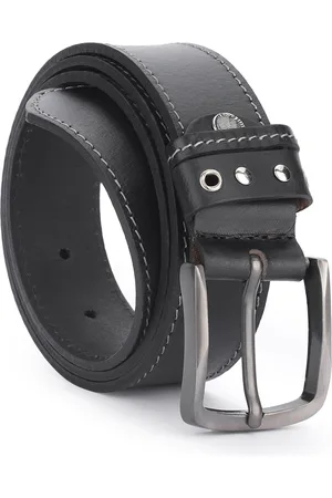 WROGN Men Textured Leather Belt