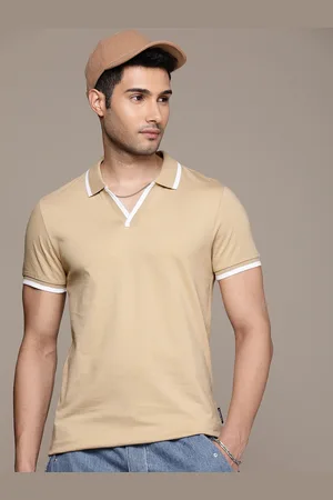 Roadster The Life Co. Polo Collar Pure Cotton T-shirt