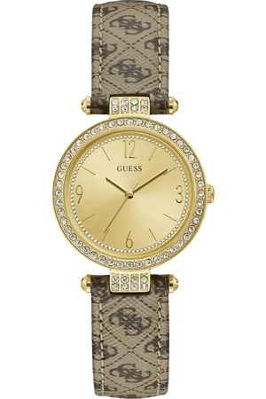 Guess Women Gold-Toned Analogue Watch W1230L2