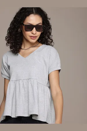 Roadster The Life Co. V-Neck A-Line Top