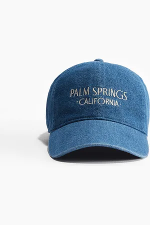 H&M Embroidered Denim Cap