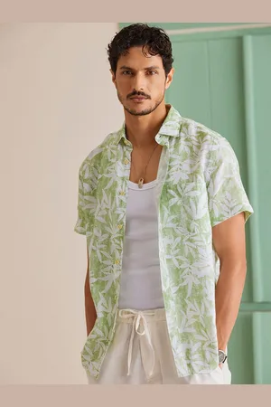 Moda Rapido Men Comfort Opaque Printed Casual Shirt