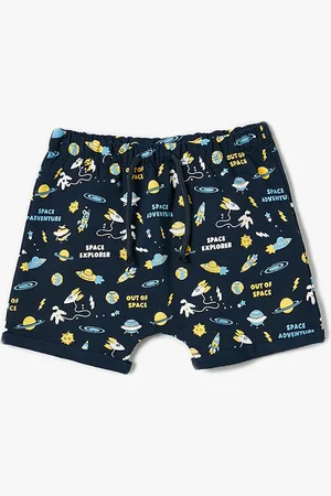 Koton Boys Conversational Printed Pure Cotton Shorts