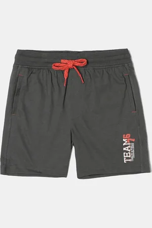 Jockey Boys Super Combed Cotton Printed Shorts-AB12