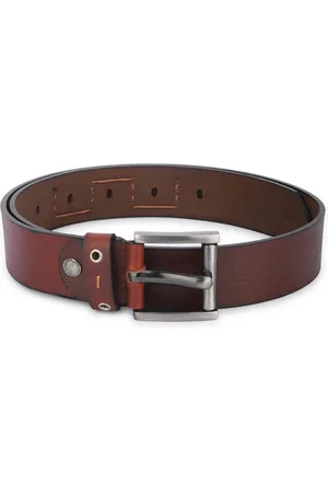 WROGN Men Textured Leather Belt