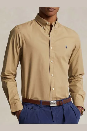 Ralph Lauren Men Solid Custom Fit Casual Shirts