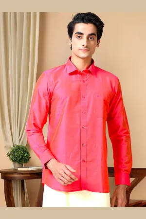 TATTVA Classic Slim Fit Long Sleeves Ethnic Shirt