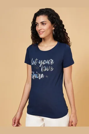 Pantaloons Typography Printed Cotton T-Shirt