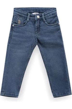 Ralph Lauren Boys Slim Fit Mid-Rise Light Fade Stretchable Jeans