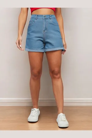 DOLCE CRUDO Women Denim Shorts