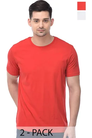Color Capital Unisex Pack Of 2 Cotton T-shirts