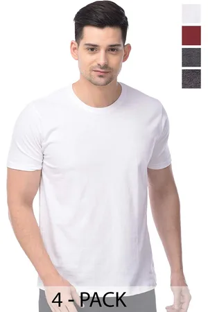Color Capital Pack Of 4 Cotton T-shirt