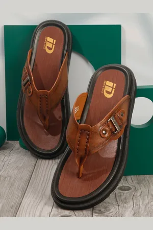 ID Men Leather Comfort Antibacterial Sandals