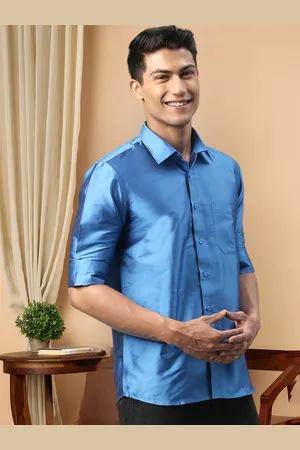 TATTVA Men Blue Casual Shirt