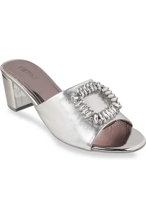 Metro Embellished Block Heels