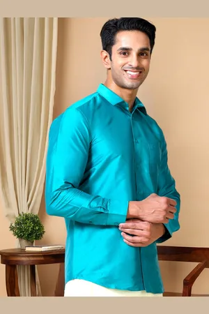 TATTVA Classic Slim Fit Ethnic Shirt