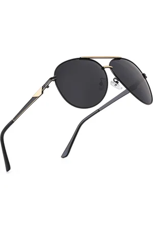 Royal Son Unisex Aviator Sunglasses with Polarised Lens