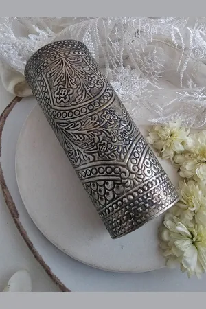Binnis Wardrobe Silver-Plated Rajasthani Bangle