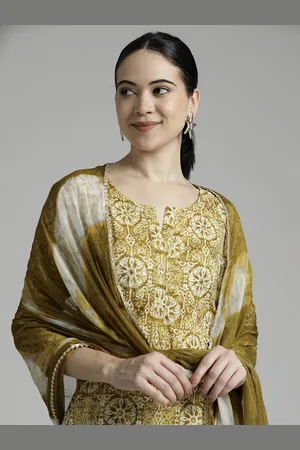 Jaipur Ethnic Printed Pure Cotton Suit Set